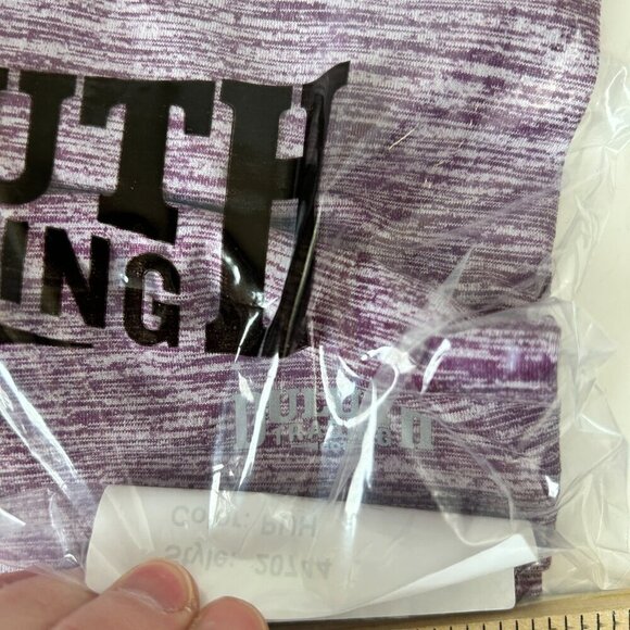 NWT Duluth Trading Co Neck Gator Heather Purple O/S 20744 Lightweight Poly Blend - Picture 6 of 6